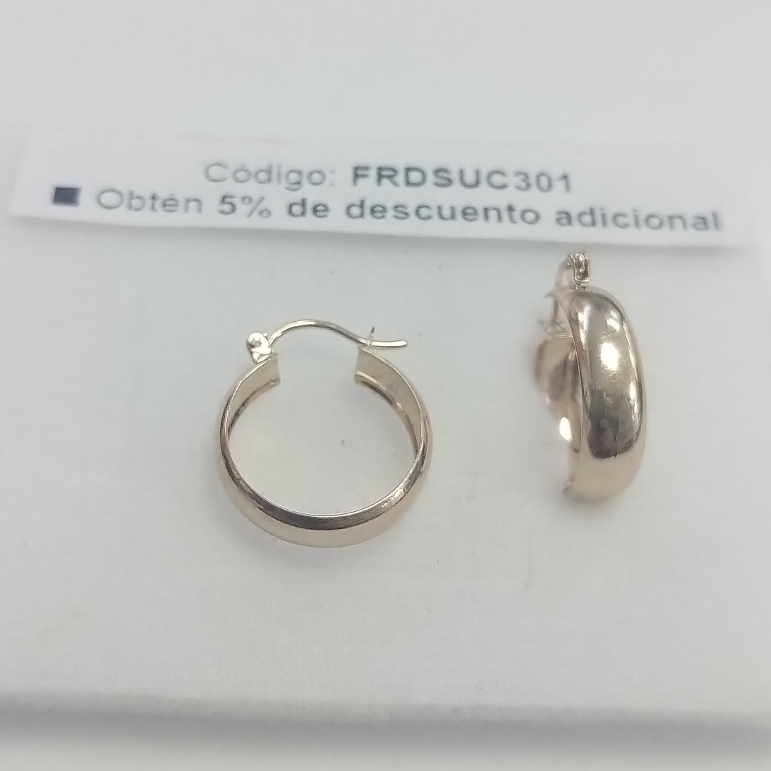 ARETES ARRACADAS ORO 10K 2.4 GR (NUEVO)