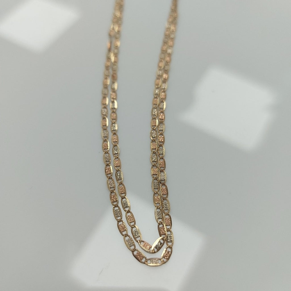 CADENA ORO COMBINADO 14 K 2,50 GRMS (SEMINUEVO)