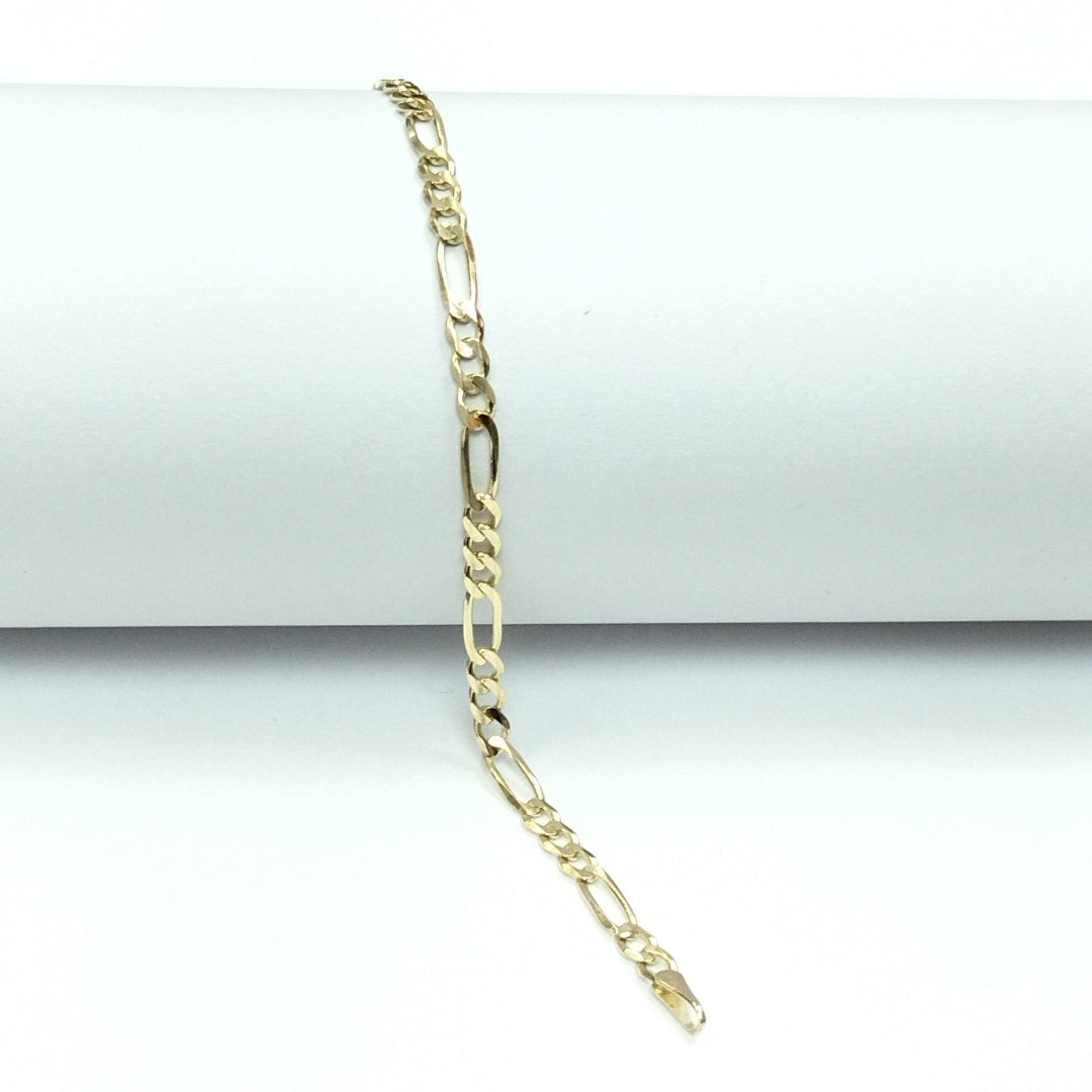 PULSERAS 3X1 ORO 14K 21 CM 3.4 GR (NUEVO)
