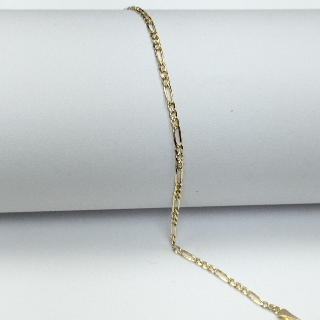 PULSERAS TEJIDO 3X1 ORO 14K 21 CM 1.7 GR (NUEVO)