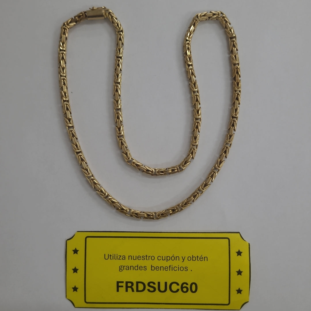 CADENA ORO 14 K 51 GRMS (SEMINUEVO)