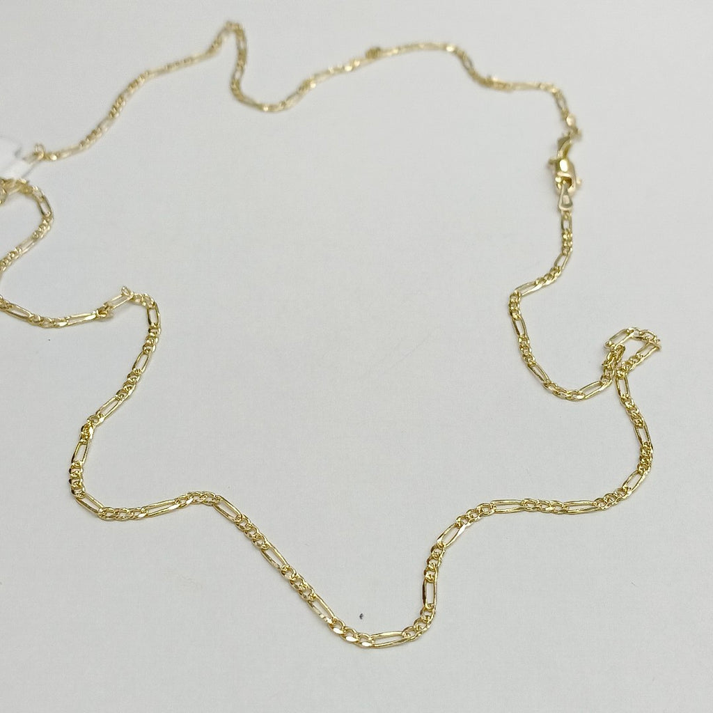 CADENAS 3X1 ORO 14K 55 CM 3.7 GR (NUEVO)