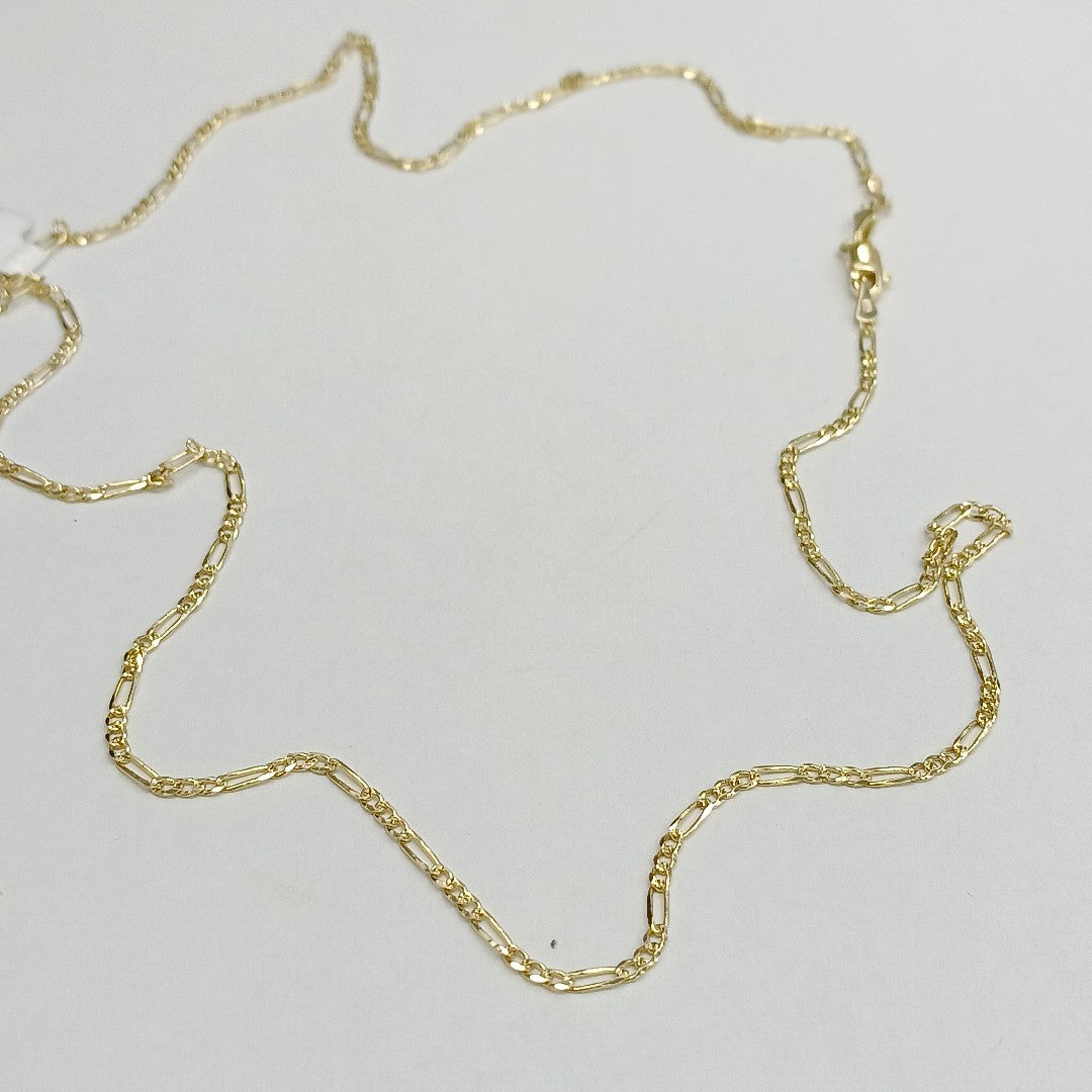 CADENAS 3X1 ORO 14K 55 CM 3.7 GR (NUEVO)