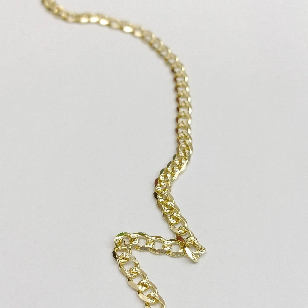 CADENAS BARBADA ORO 14K 55 CM 13 GR (NUEVO)