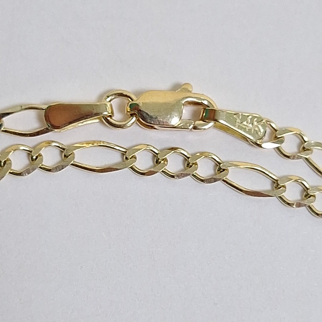 CADENAS 3X1 ORO 14K 55 CM 5.1 GR (NUEVO)