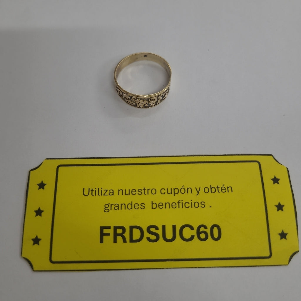 ANILLO ORO 14 K 4,80 GRMS (SEMINUEVO)