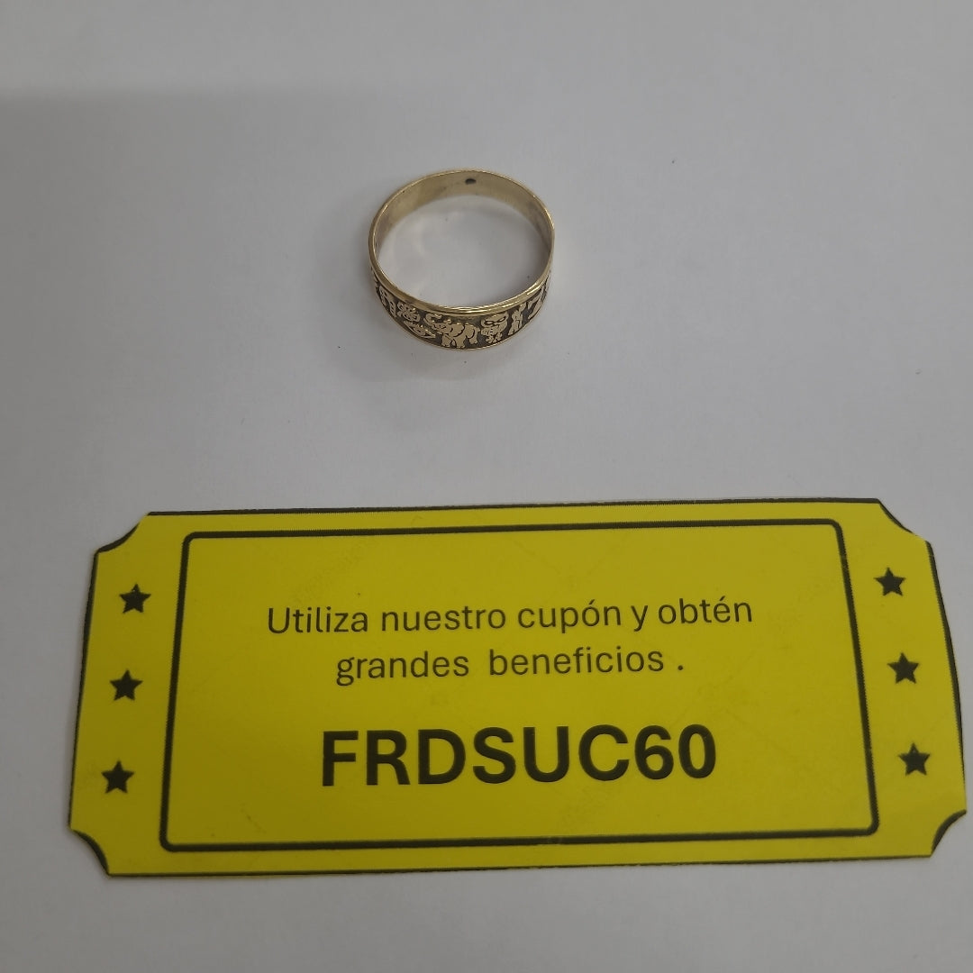 ANILLO ORO 14 K 4,80 GRMS (SEMINUEVO)
