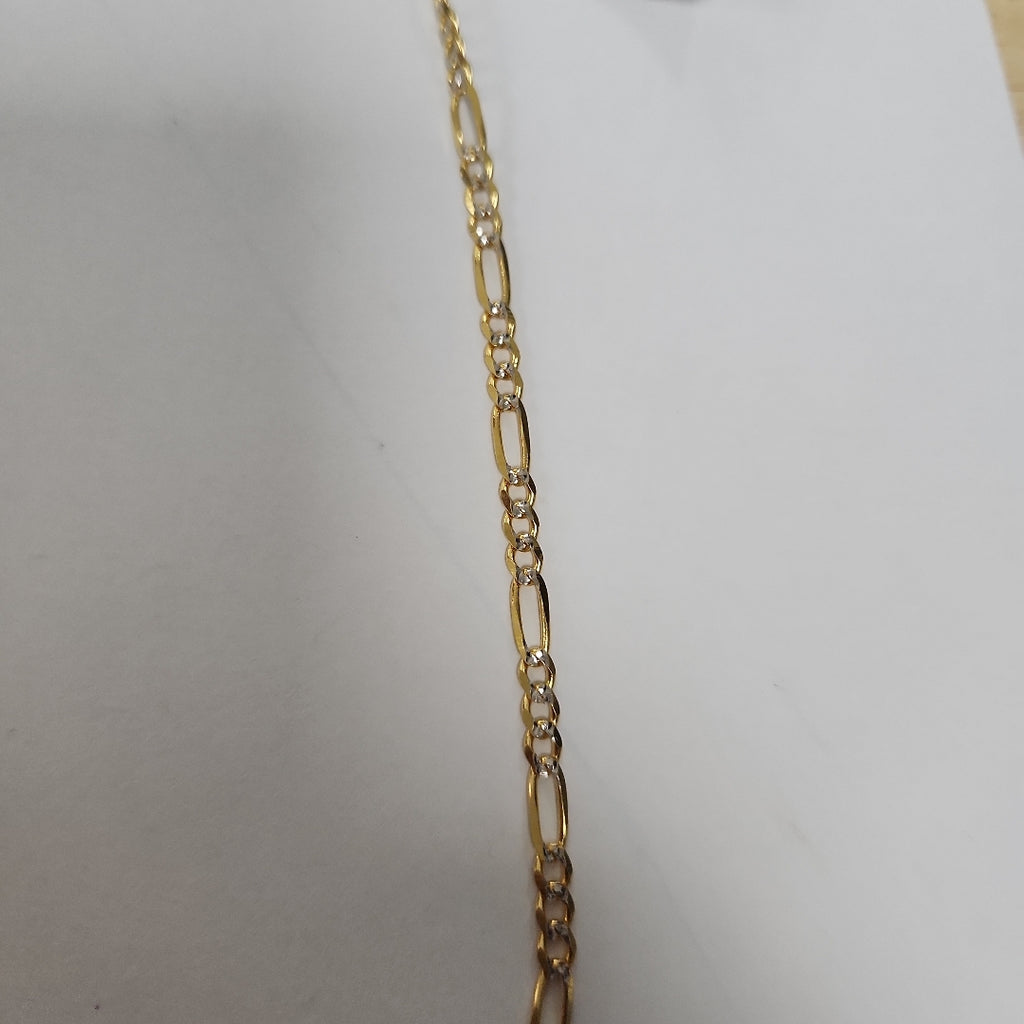 CADENAS 3X1 DIAMANTADA ORO 14K 55 CM 8.5 GR (NUEVO)