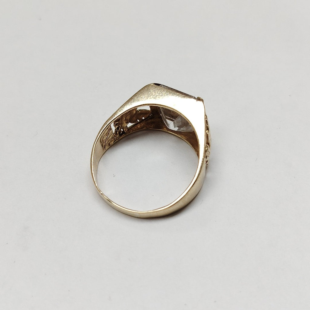 ANILLO ORO 10 K 6,50 GRMS (SEMINUEVO)