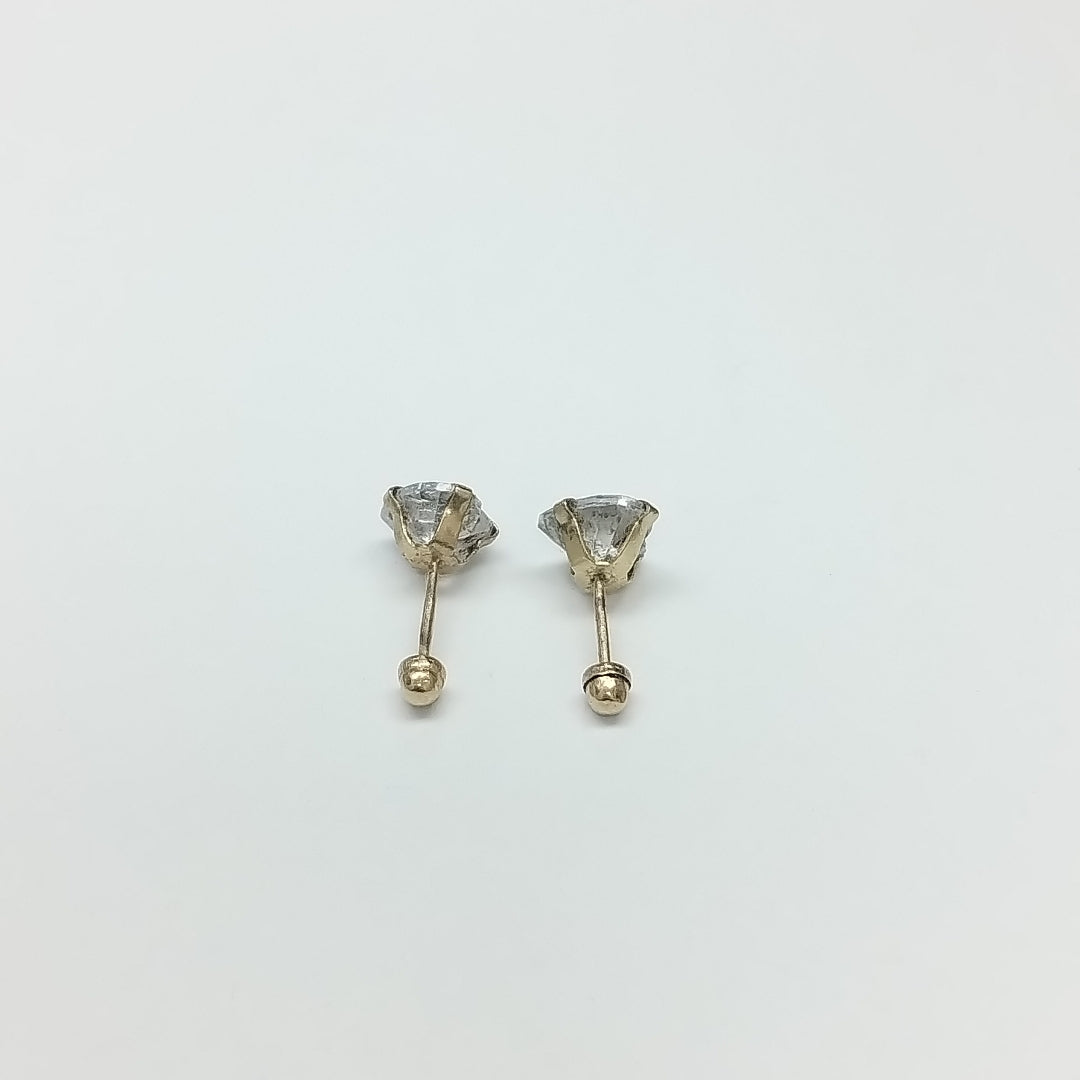 ARETES PAR ORO 10 K 0,90 GRMS (SEMINUEVO)