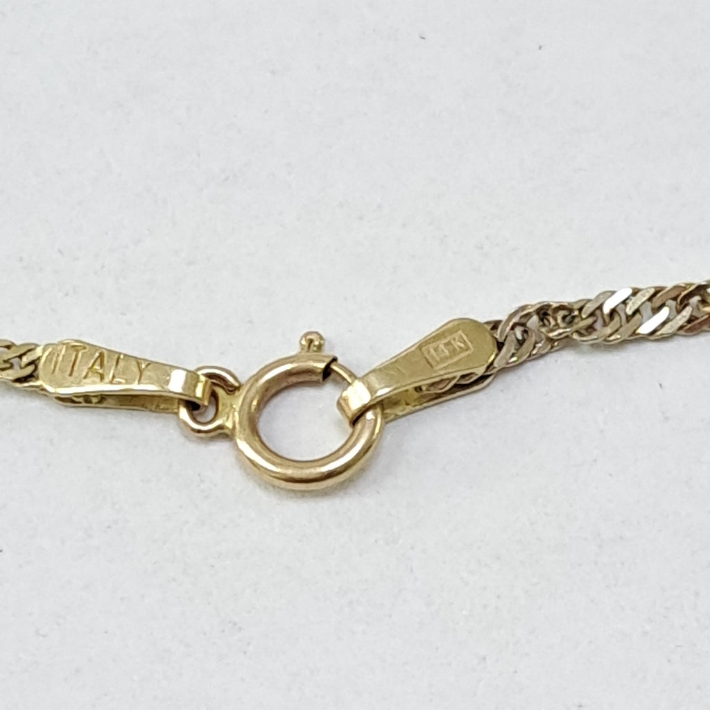 CADENA ORO 14 K 3,00 GRMS (SEMINUEVO)