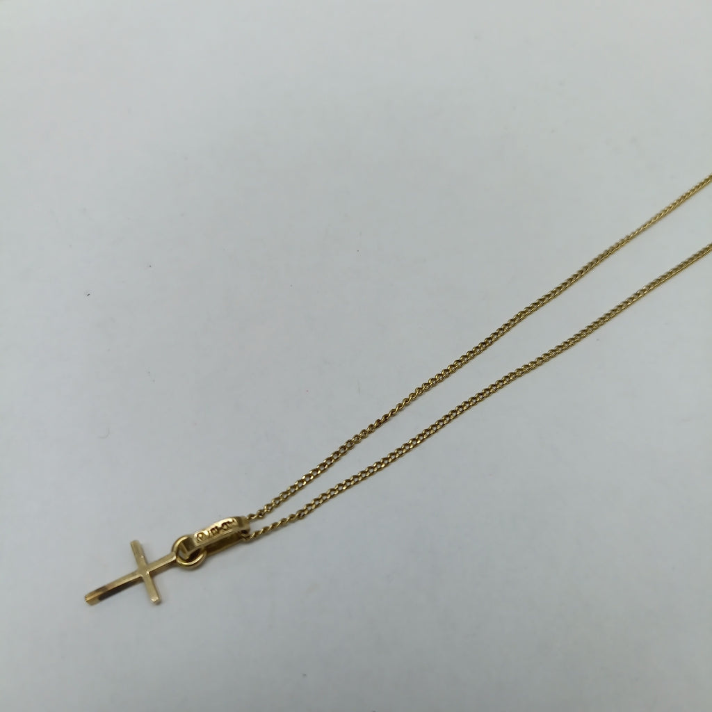 CADENA,CRUZ ORO 14 K 2,30 GRMS (SEMINUEVO)