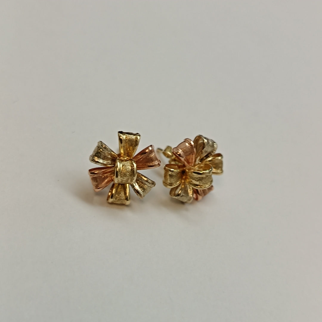 ARETES PAR ORO 14 K 1,50 GRMS (SEMINUEVO)