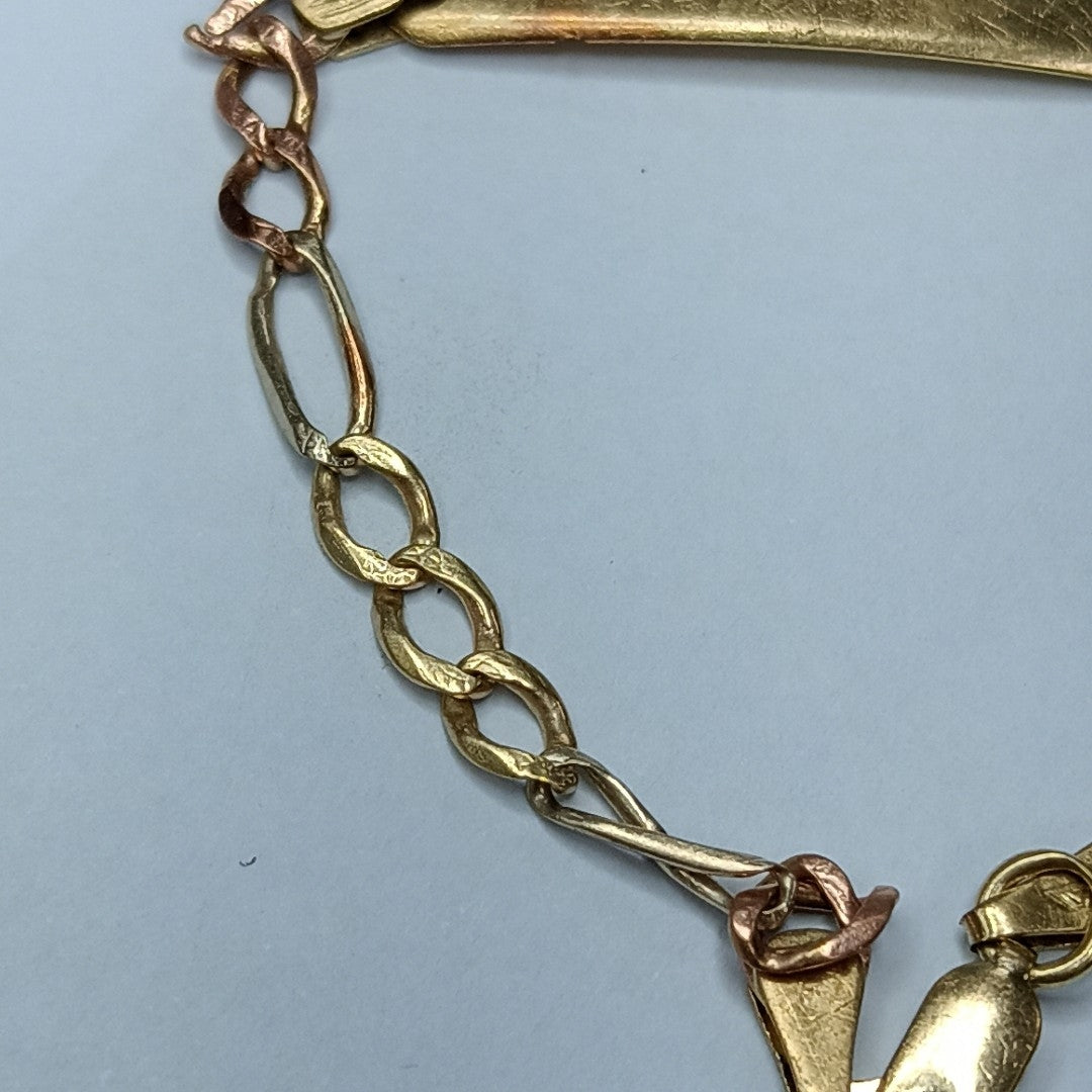 ESCLAVA ORO, ORO COMBINADO 8 K 4 GRMS (SEMINUEVO)