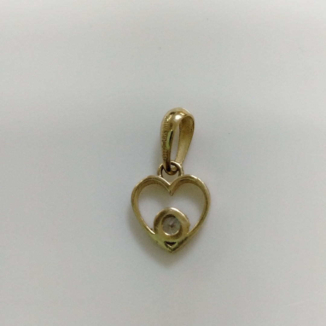 DIJES CORAZON ORO 10K 0.9 GR (NUEVO)