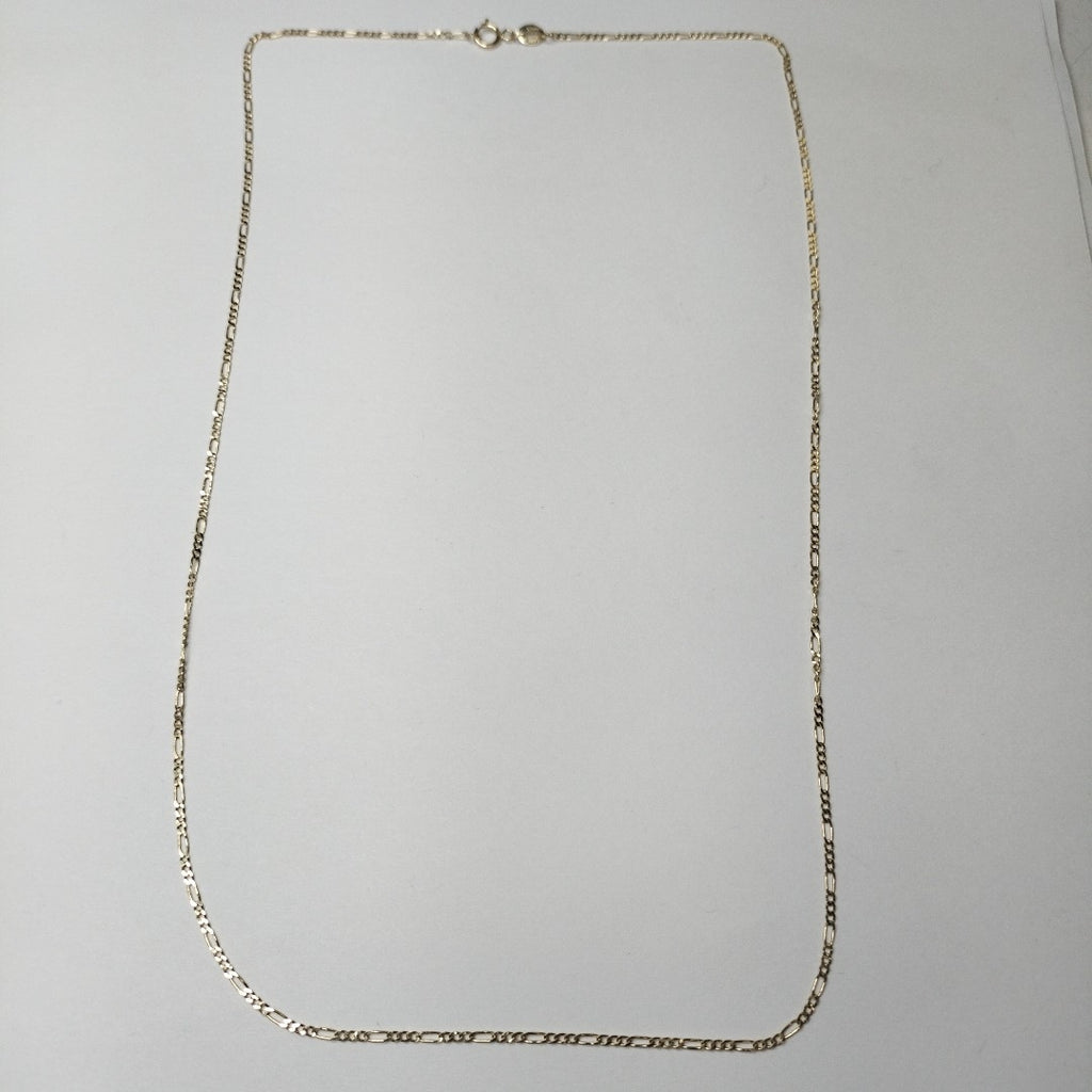 CADENAS TEJIDO 3X1 ORO 14K 55 CM 2.4 GR (NUEVO)