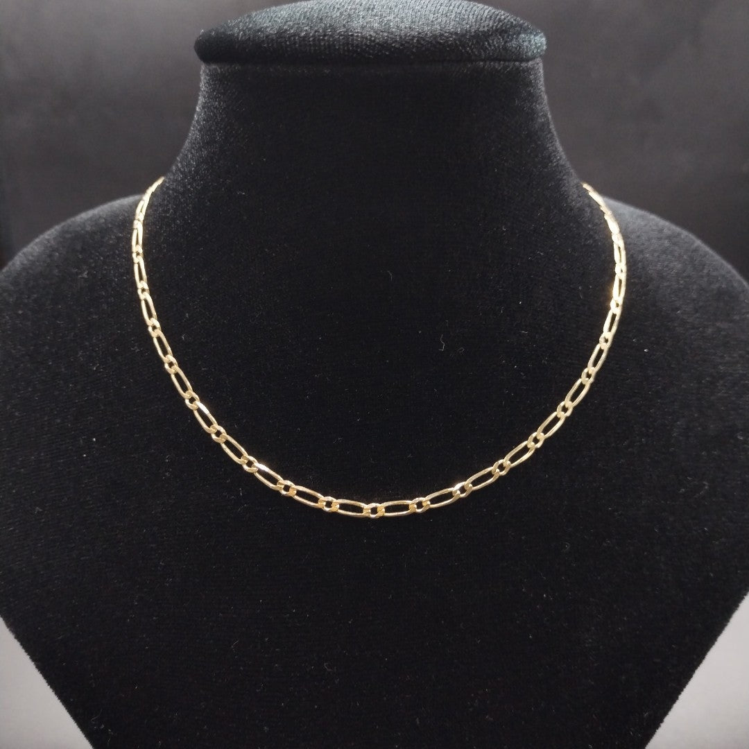 CADENAS 1X1 ORO 14K 55 CM 7.4 GR (NUEVO)
