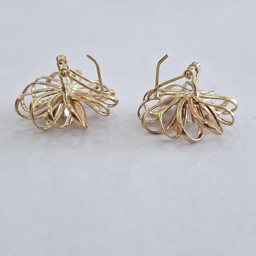 ARETES PAR ORO 10 K 4.7 GRMS (SEMINUEVO)