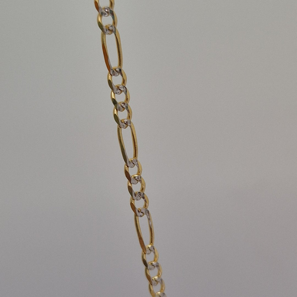 CADENAS TEJIDO 3X1 ORO 14K 55 CM 4.9 GR (NUEVO)