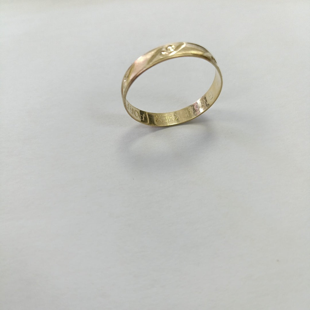 ARGOLLA ORO 10 K 1 GRMS (SEMINUEVO)