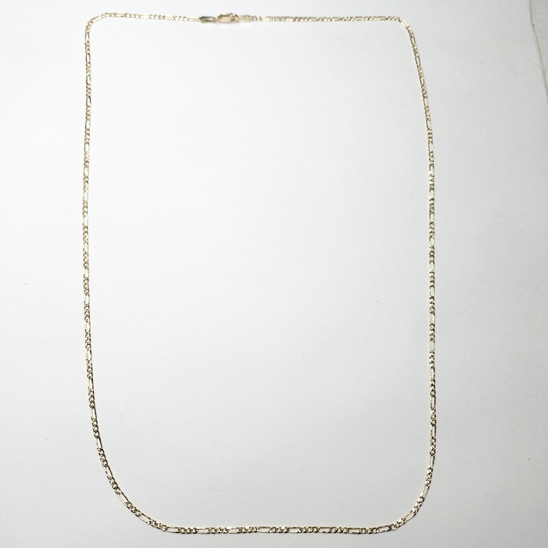 CADENAS 3X1 ORO 14K 55 CM 4 GR (NUEVO)
