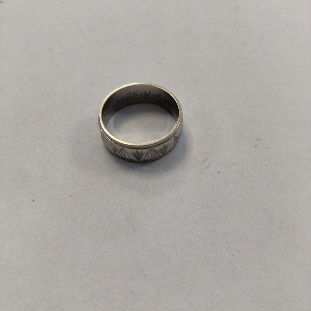 ANILLO ORO BLANCO 18 K 5,20 GRMS (SEMINUEVO)