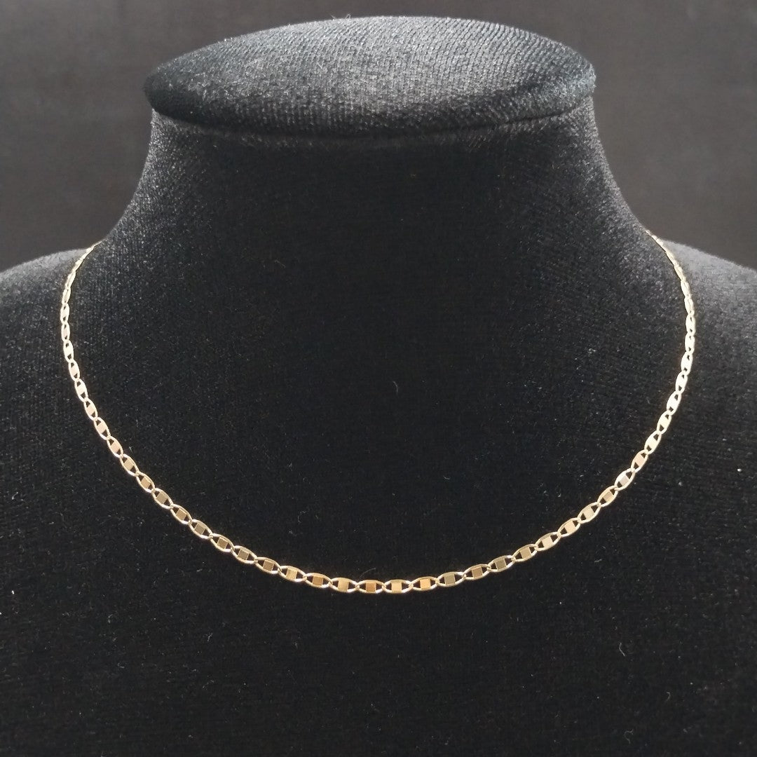 CADENAS GUCHI ORO 14K 55 CM 3.7 GR (NUEVO)