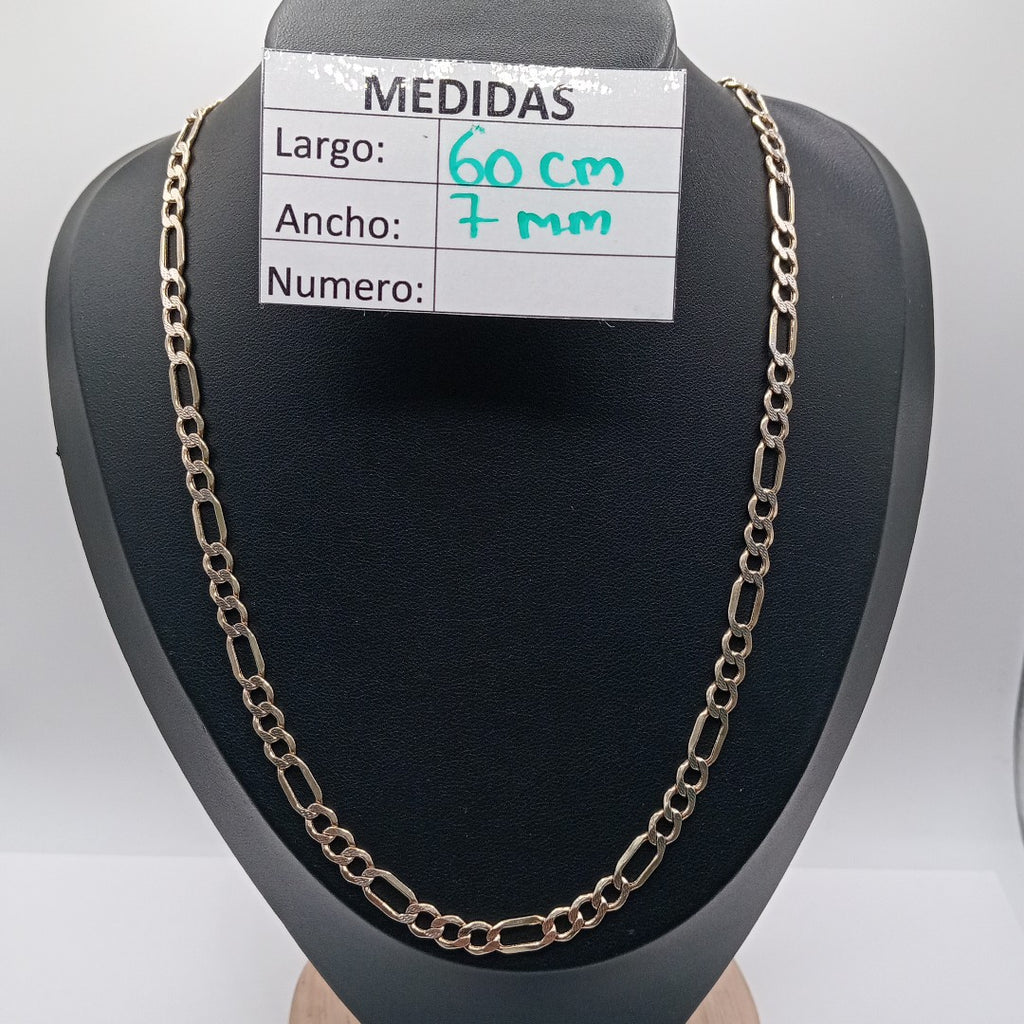 CADENA ORO,RODIADO 10 K 9,70 GRMS (SEMINUEVO)