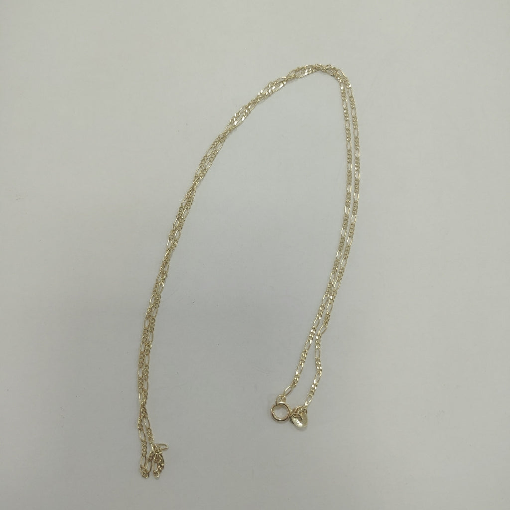 CADENAS TEJIDO 3X1 ORO 14K 55 CM 2.7 GR (NUEVO)