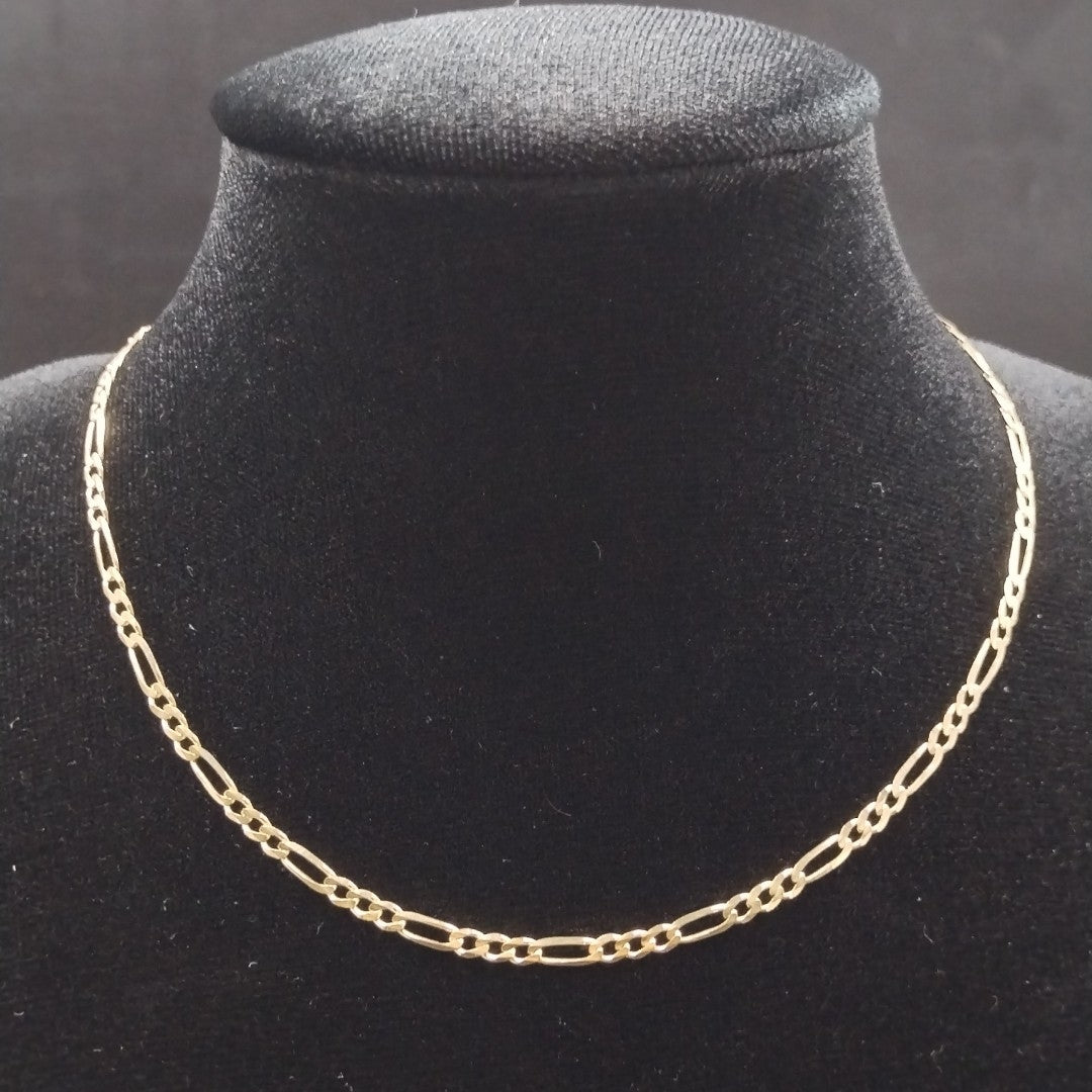 CADENAS 3X1 ORO 14K 55 CM 7.2 GR (NUEVO)