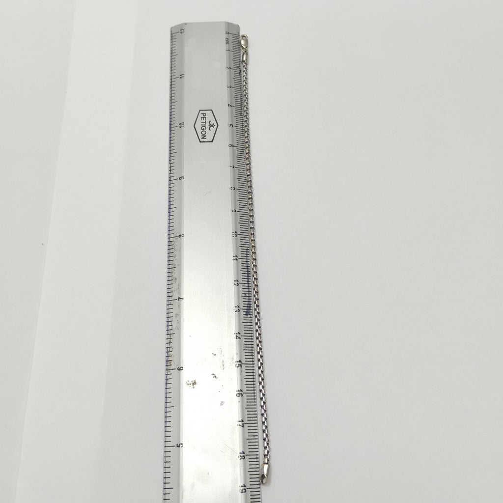 PULSERA ORO BLANCO 14 K 2.9 GRMS (SEMINUEVO)