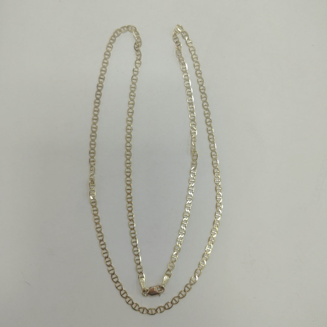 CADENAS TEJIDO GUCHI ORO 10K 55 CM 4.6 GR (NUEVO)