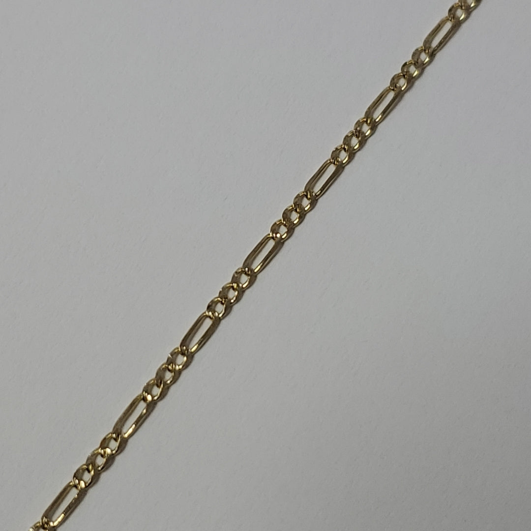 PULSERAS 3X1 ORO 14K 18 CM 1.5 GR (NUEVO)