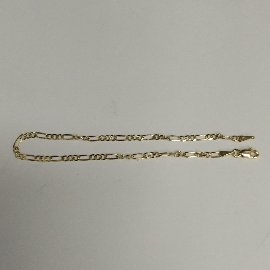 PULSERAS 3X1 ORO 14K 21 CM 2.1 GR (NUEVO)