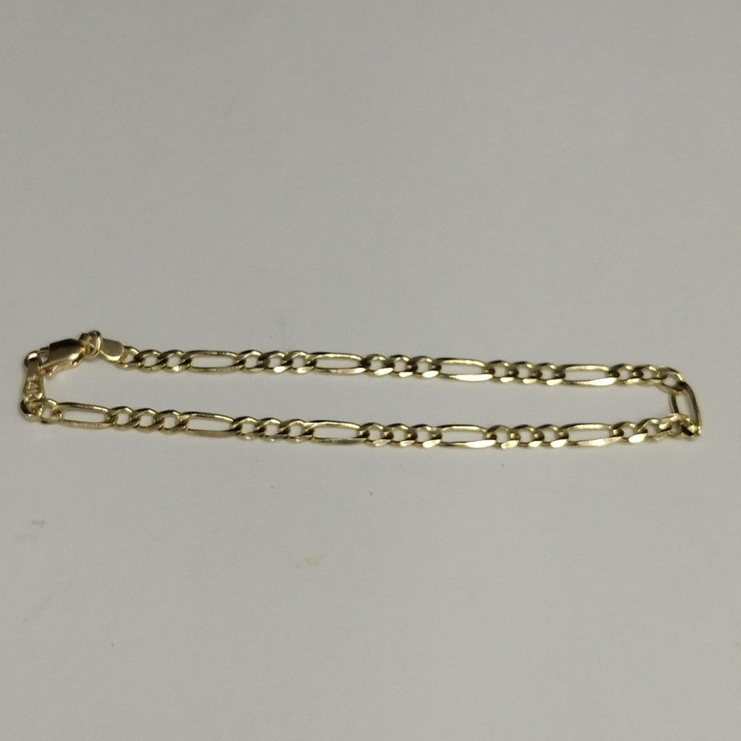 PULSERAS 3X1 ORO 14K 18 CM 2.7 GR (NUEVO)