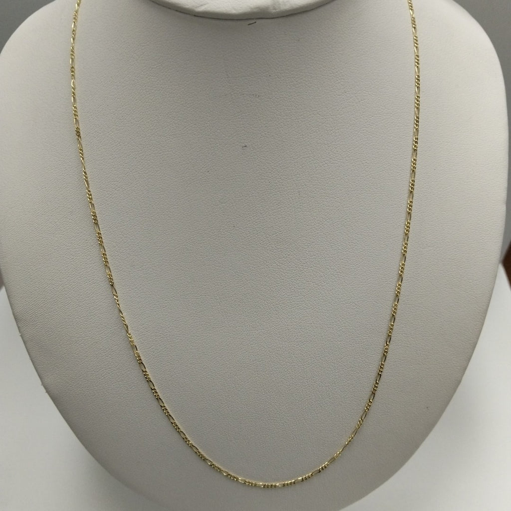 CADENAS TEJIDO 3X1 ORO 14K 55 CM 2.6 GR (NUEVO)