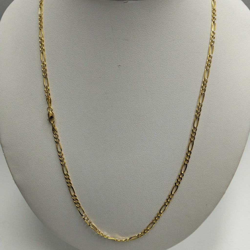 CADENAS 3X1 DIAMANTADA ORO 14K 55 CM 8.5 GR (NUEVO)