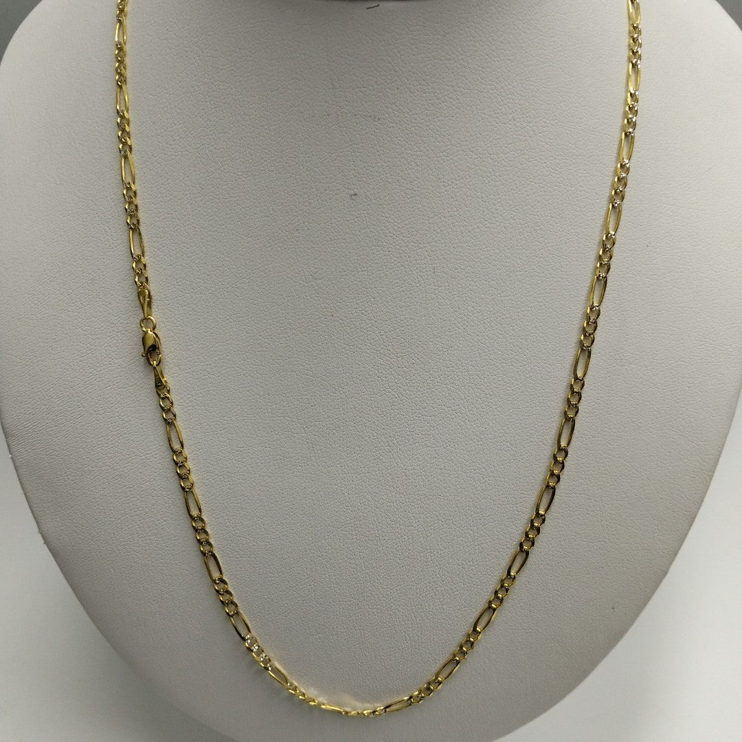 CADENAS 3X1 DIAMANTADA ORO 14K 55 CM 8.5 GR (NUEVO)