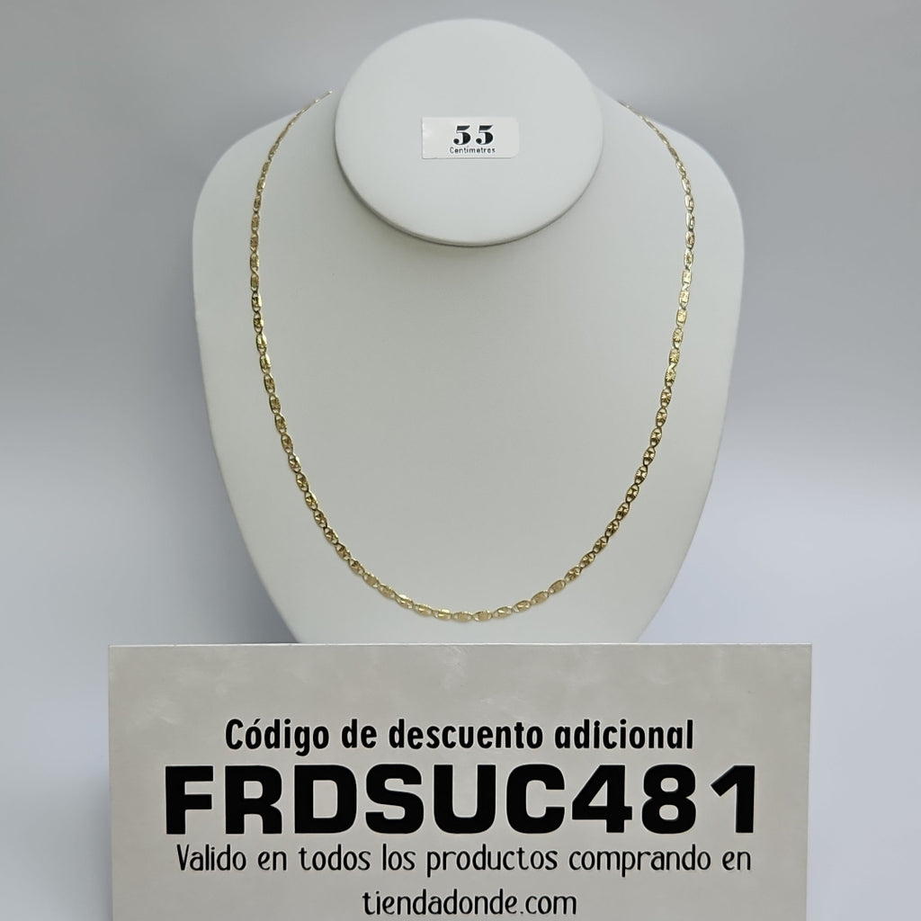 CADENAS GUCHI ORO 14K 55 CM 7.1 GR (NUEVO)
