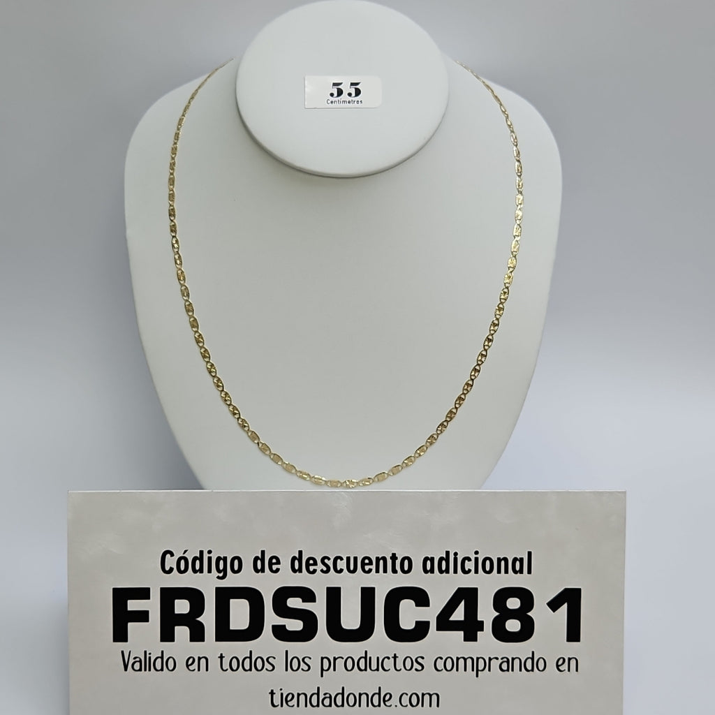 CADENAS GUCHI ORO 14K 55 CM 7 GR (NUEVO)