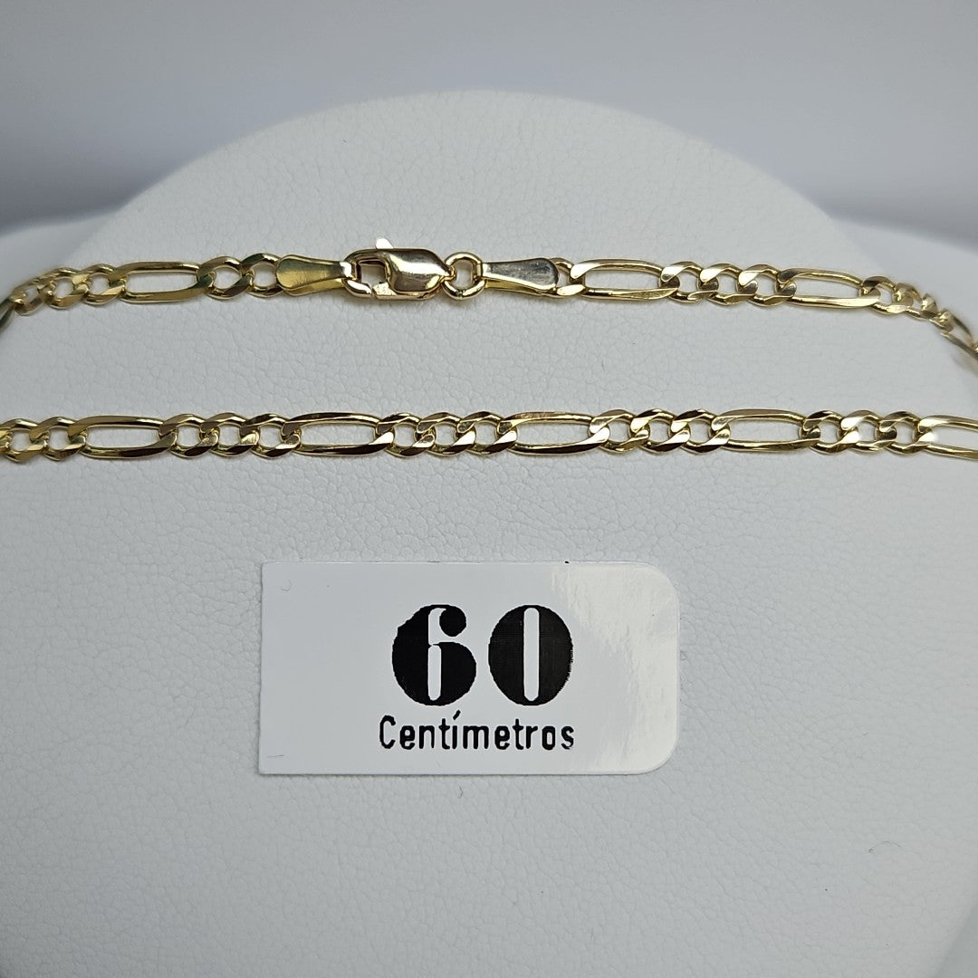 CADENAS 3X1 ORO 14K 60 CM 8.9 GR (NUEVO)