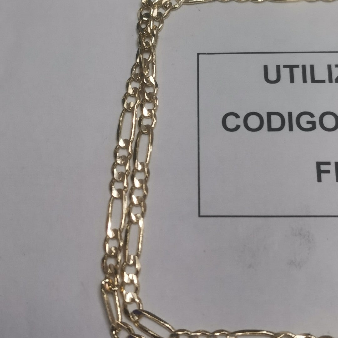 CADENAS 3X1 ORO 14K 60 CM 8.8 GR (NUEVO)