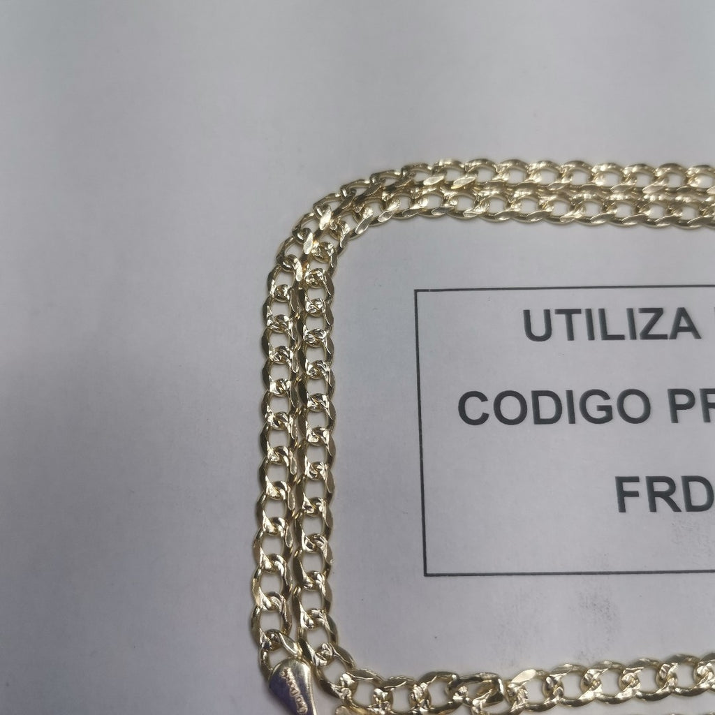 CADENAS BARBADA ORO 14K 55 CM 13.1 GR (NUEVO)