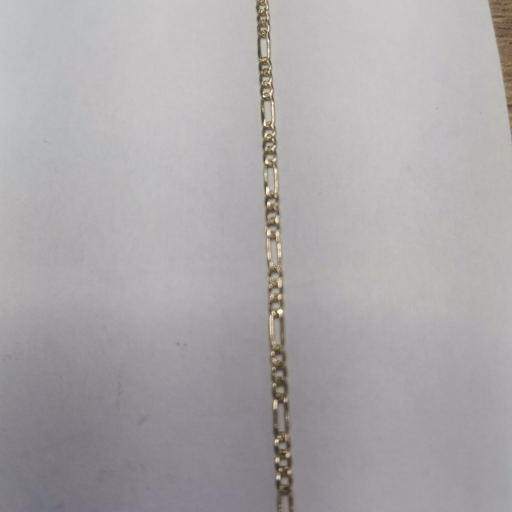 CADENAS TEJIDO 3X1 ORO 14K 55 CM 3.7 GR (NUEVO)