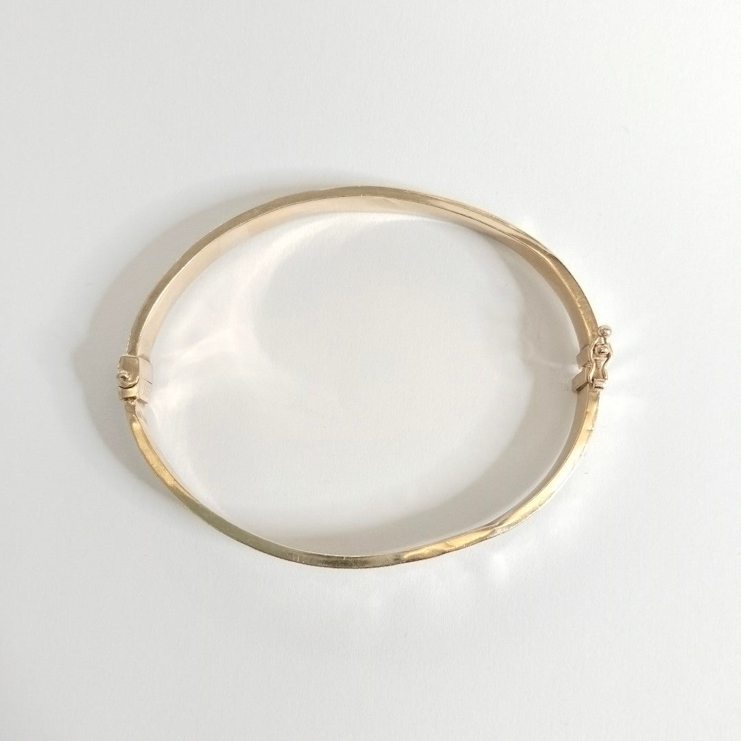 PULSERA RIGIDA ORO 14 K 7.9 GRMS (SEMINUEVO)