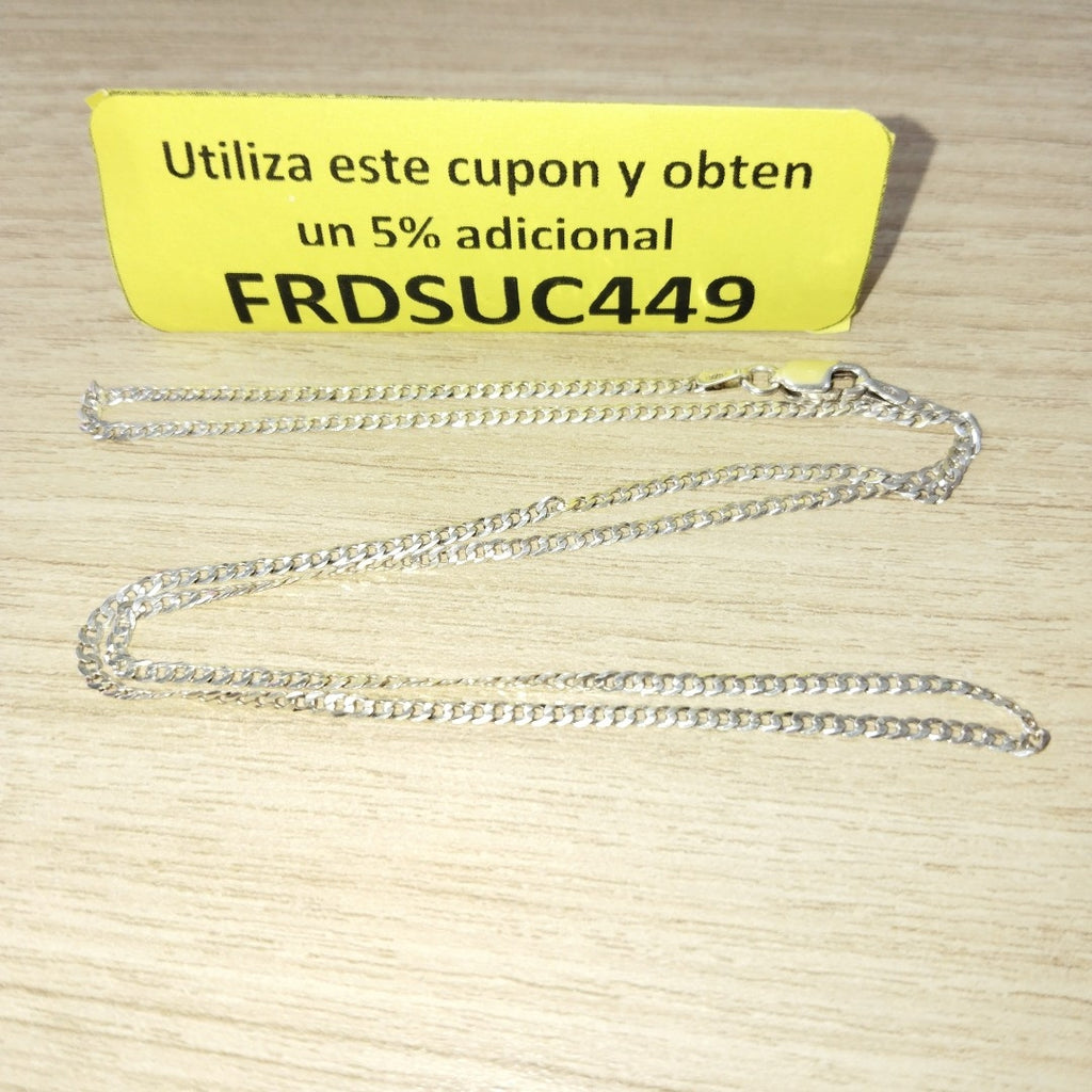 CADENA PLATA 3.6 GRMS (SEMINUEVO)