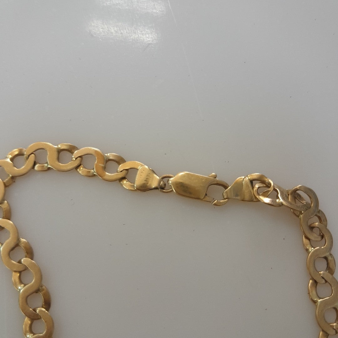 PULSERA ORO 14 K 10.1 GRMS (SEMINUEVO)