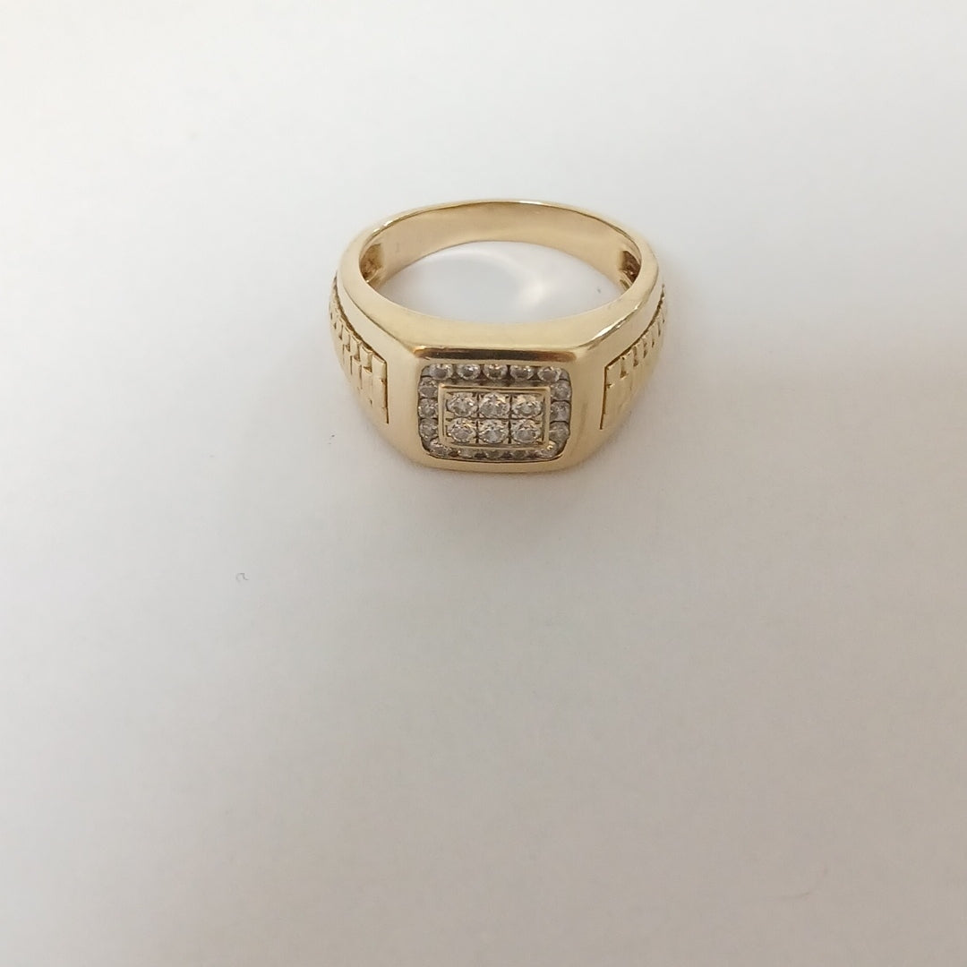 ANILLO ORO 14 K 8.8 GRMS (SEMINUEVO)