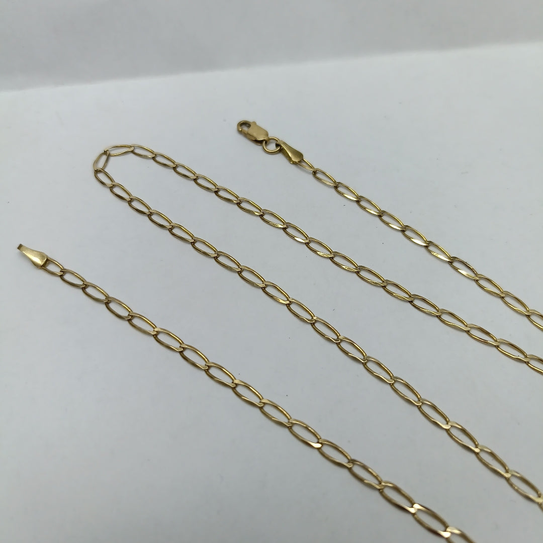 CADENA ORO 14 K 3.2 GRMS (SEMINUEVO)