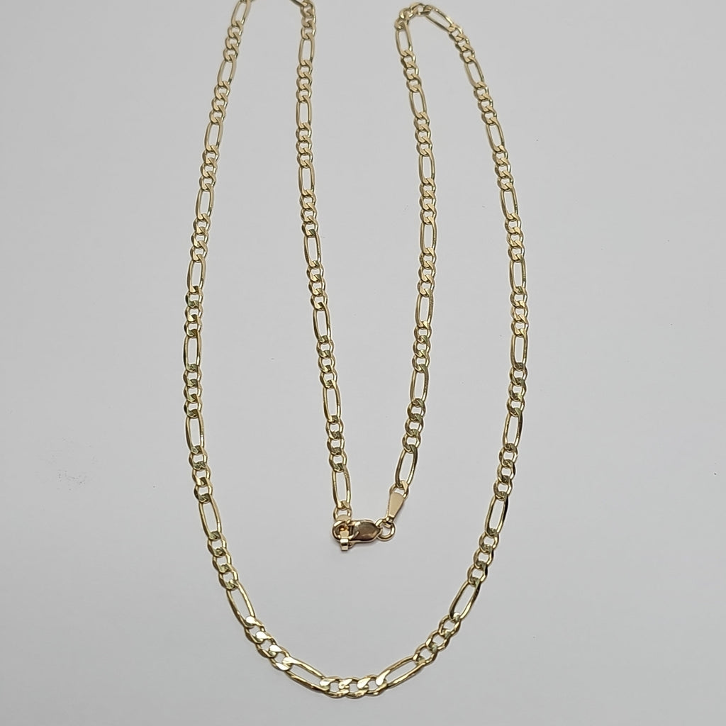 CADENAS 3X1 ORO 14K 55 CM 8 GR (NUEVO)